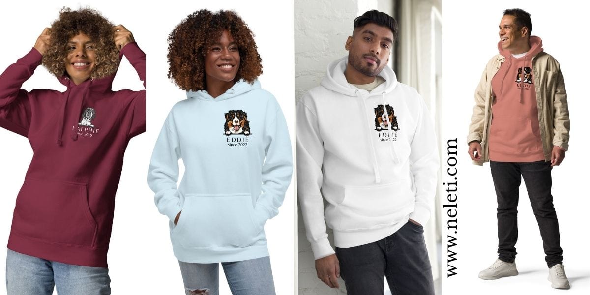 Stay Warm and Stylish: Discover the Perfect Custom Hoodie for Dog Lovers - neleti