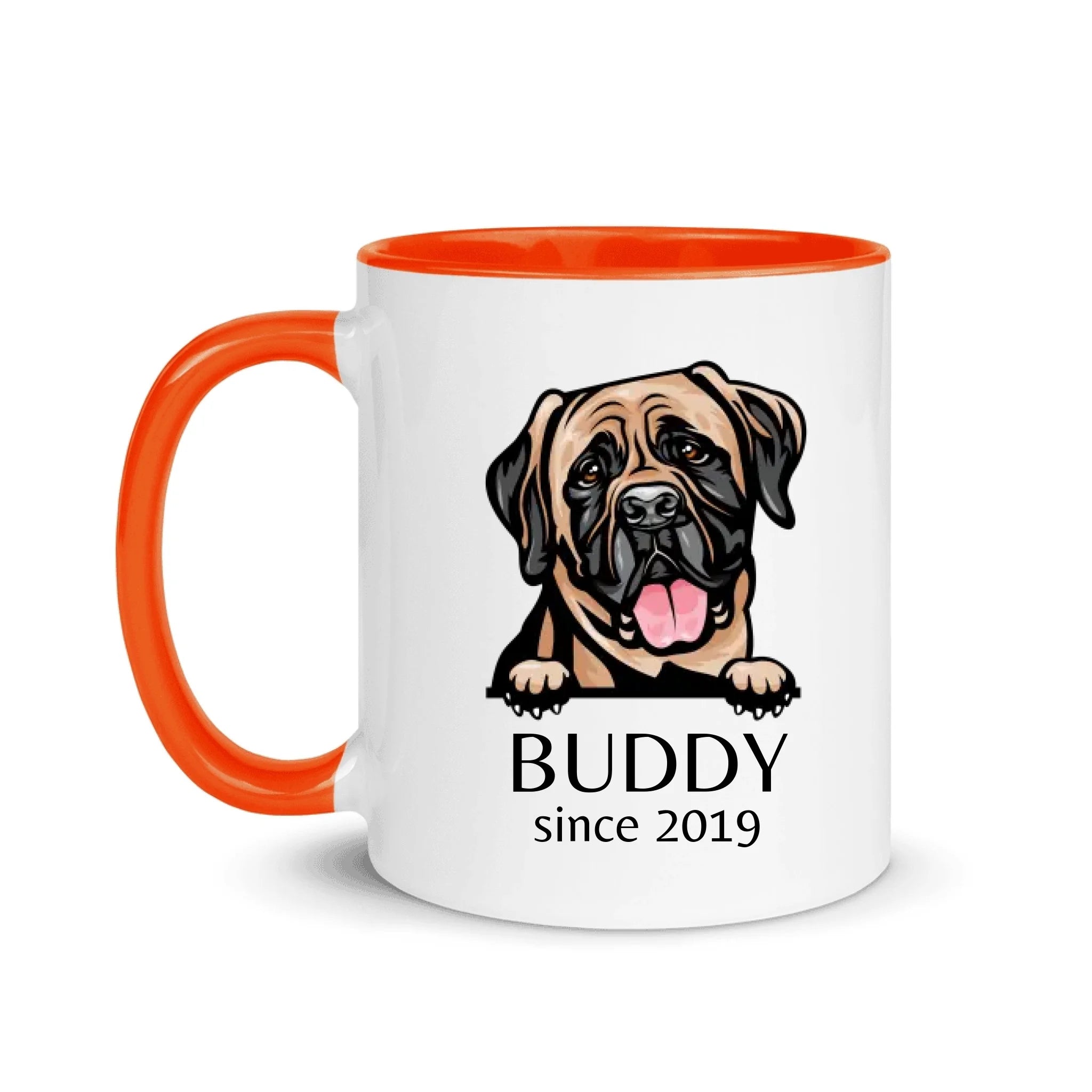 Custom Dog Breed Mug - Personalized Name Year Coffee Cup