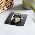 Personalized Pet Photo Coaster - Custom Dog Cat Picture
