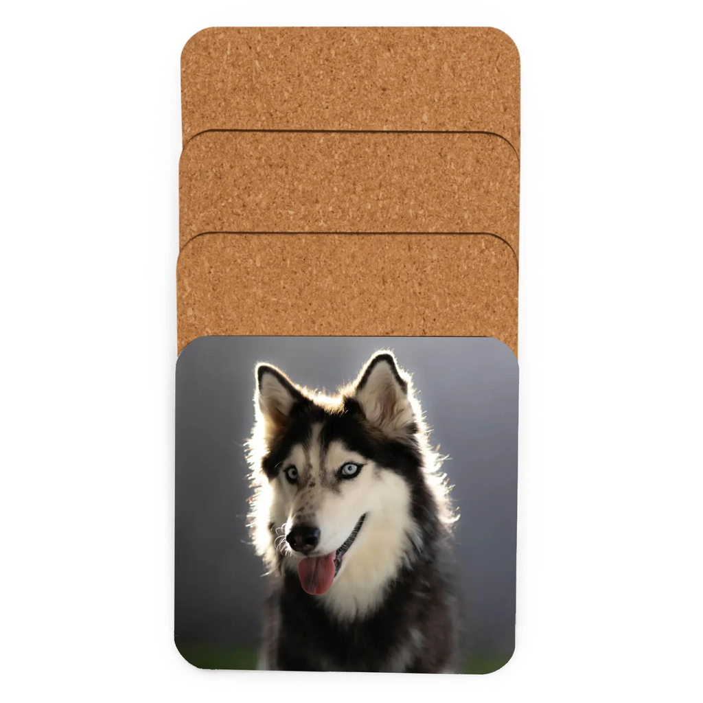Personalized Pet Photo Coaster - Custom Dog Cat Picture