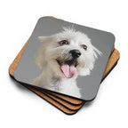 Personalized Pet Photo Coaster - Custom Dog Cat Picture
