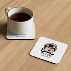 Custom Dog Breed Coasters - Cork 'Home is Where the Tail Wags'
