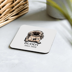 Custom Dog Breed Coasters - Cork 'Home is Where the Tail Wags'