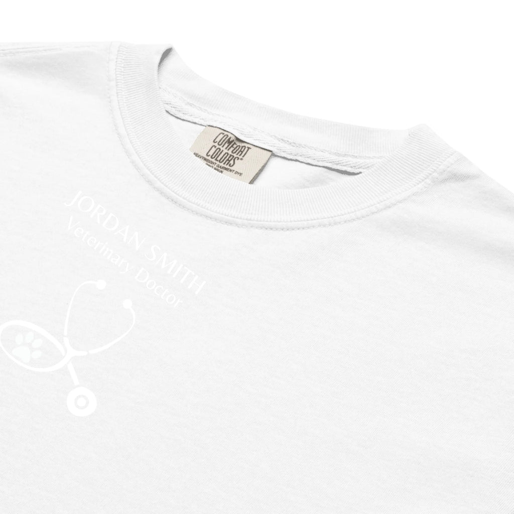 Personalized Veterinarian Shirt - Custom Name Profession Design