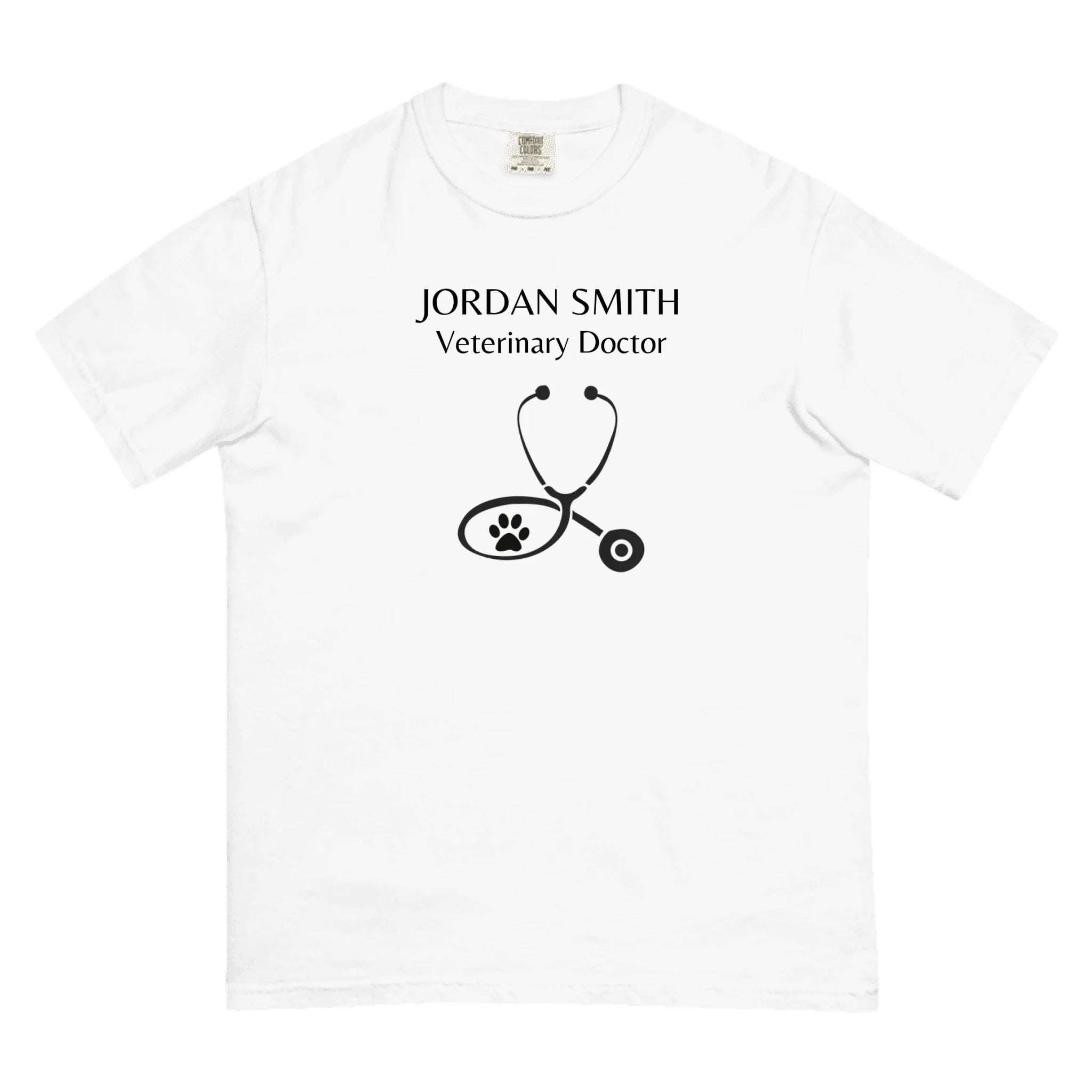 Personalized Veterinarian Shirt - Custom Name & Profession - Gift for Vets & Vet Students