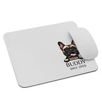 Custom Dog Breed Mousepad - Work Meets Wags Design - neleti