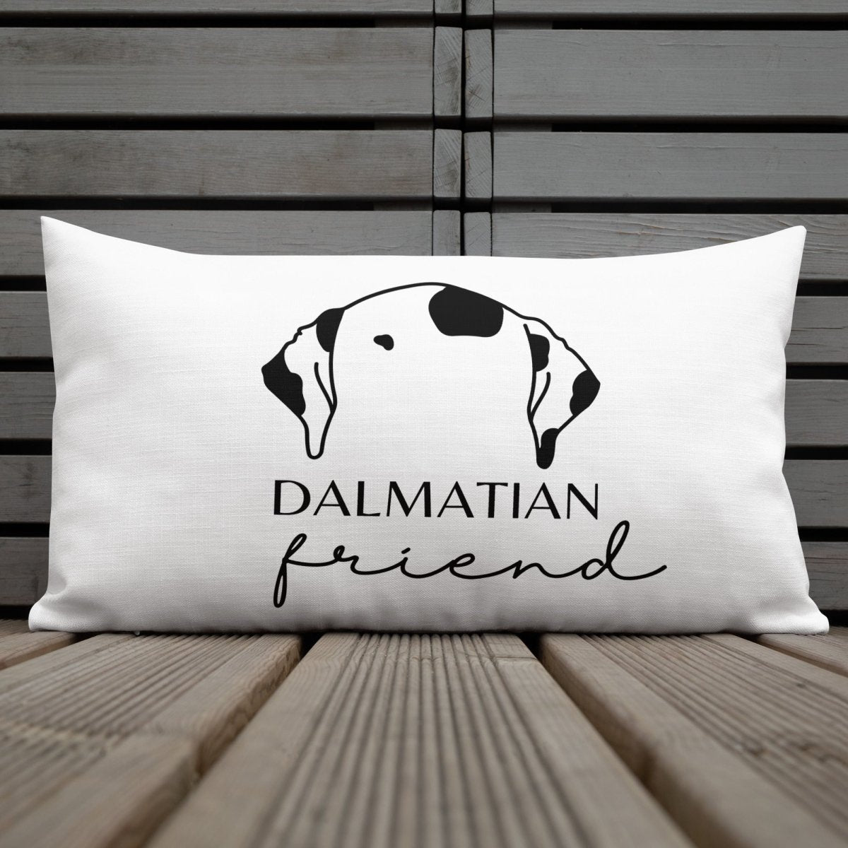 Custom Dog Breed Pillow with Ears - Personalized '[Breed] Friend' Design - neleti