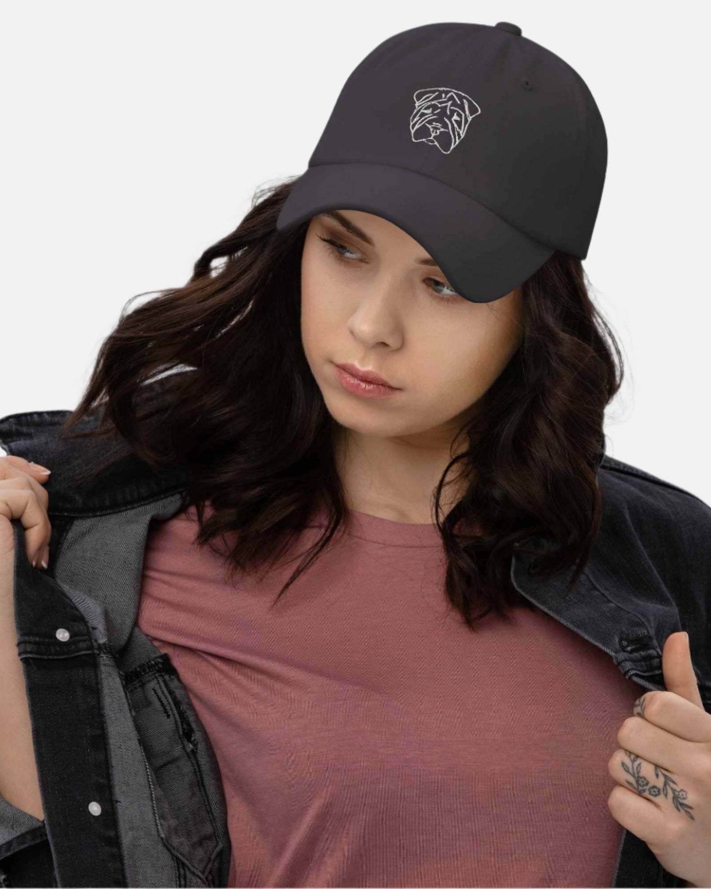 dark-grey-baseball-cap-with-embroidered-dog-face