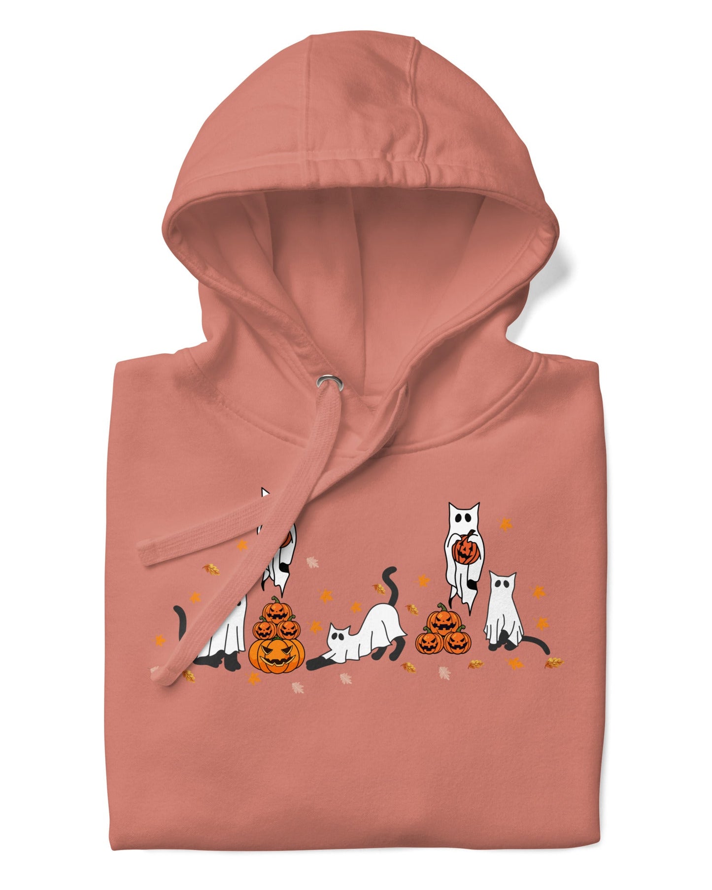 halloween-dusty-rose-hoodie-for-cat-lovers