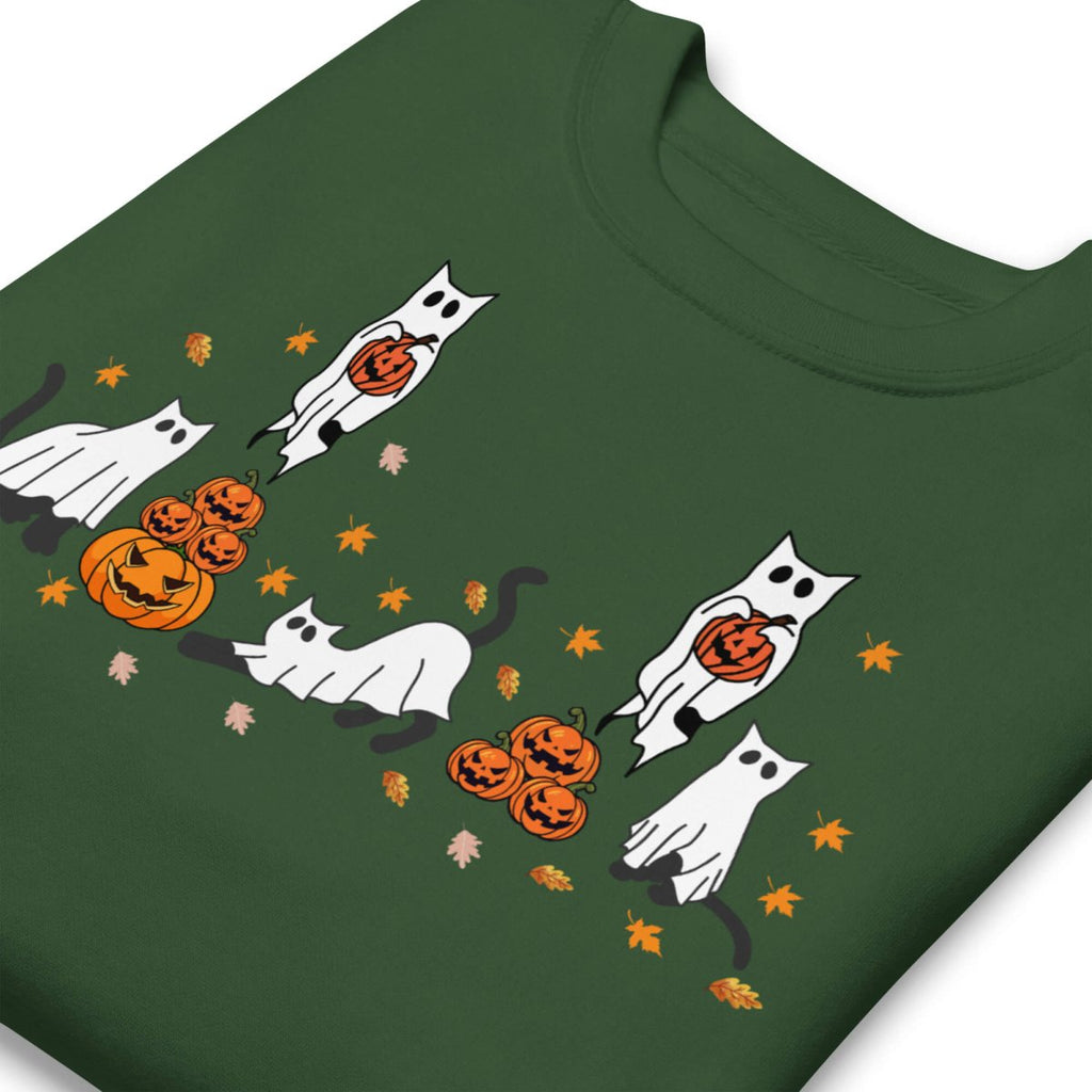 Halloween Sweatshirt for Cat Lovers - neleti