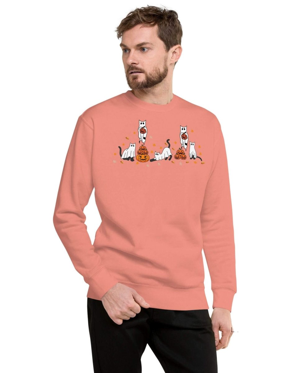 Halloween Sweatshirt for Cat Lovers - neleti