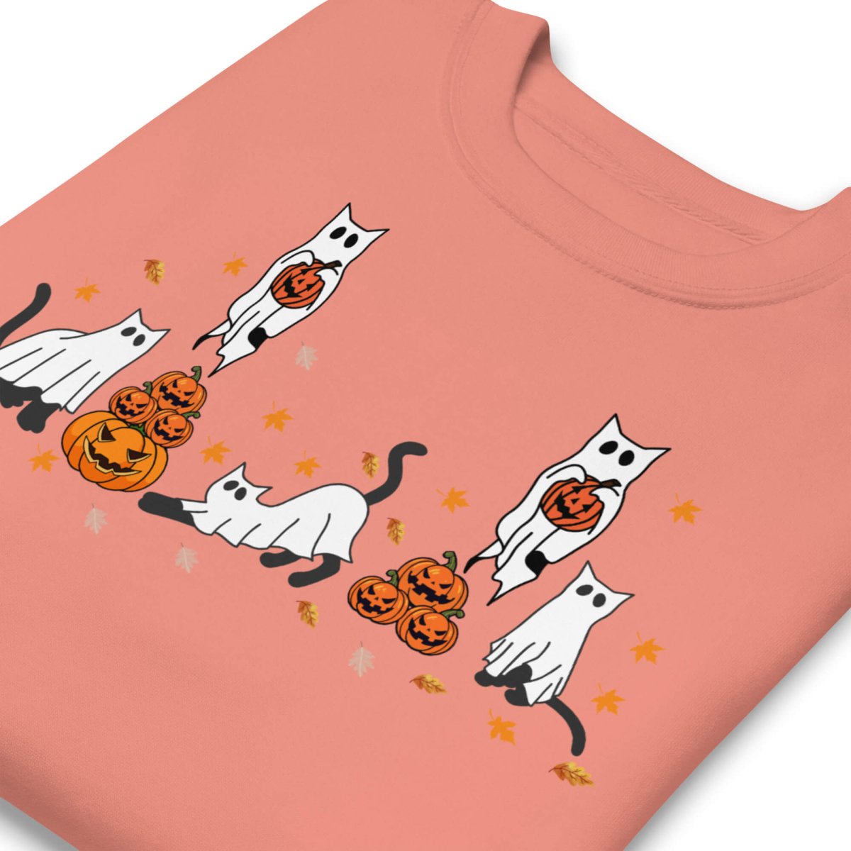 Halloween Sweatshirt for Cat Lovers - neleti