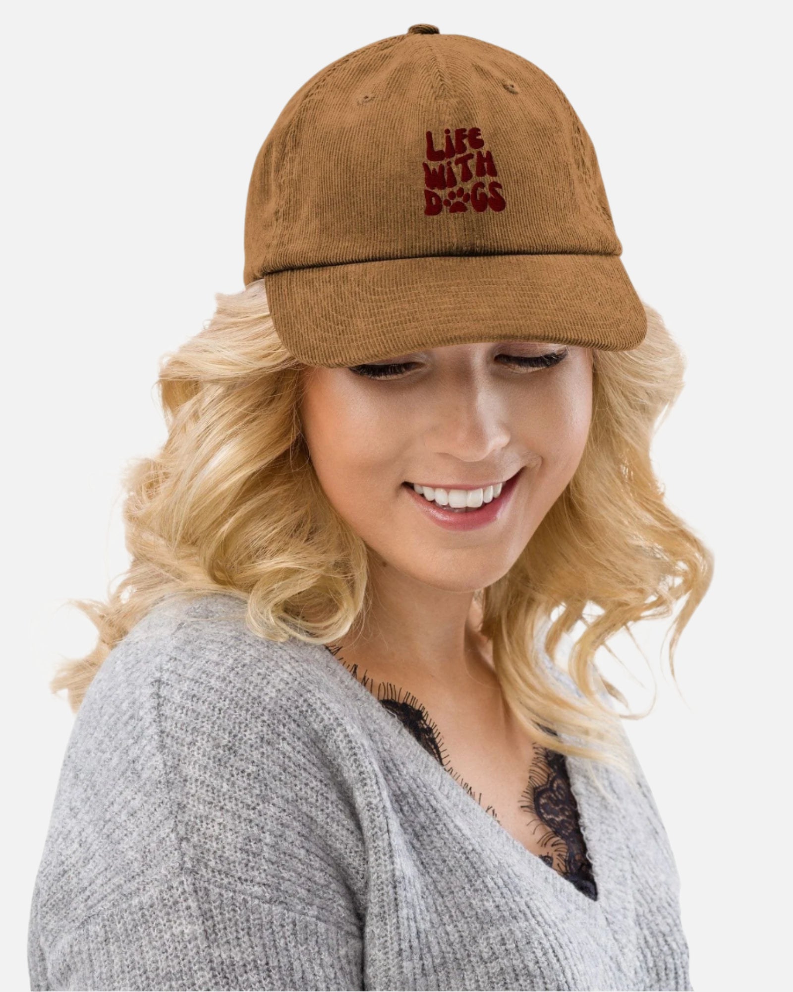 neleti.com-Camel-Corduroy-Hat