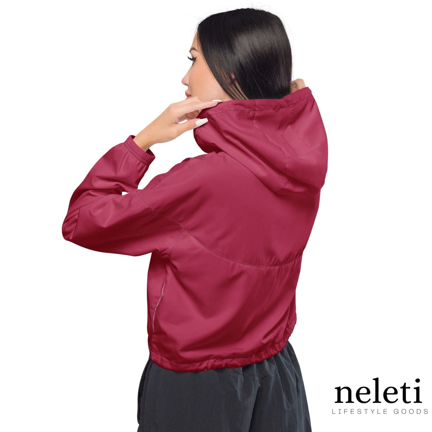 neleti.com-custom-burgundy-women-windbreaker