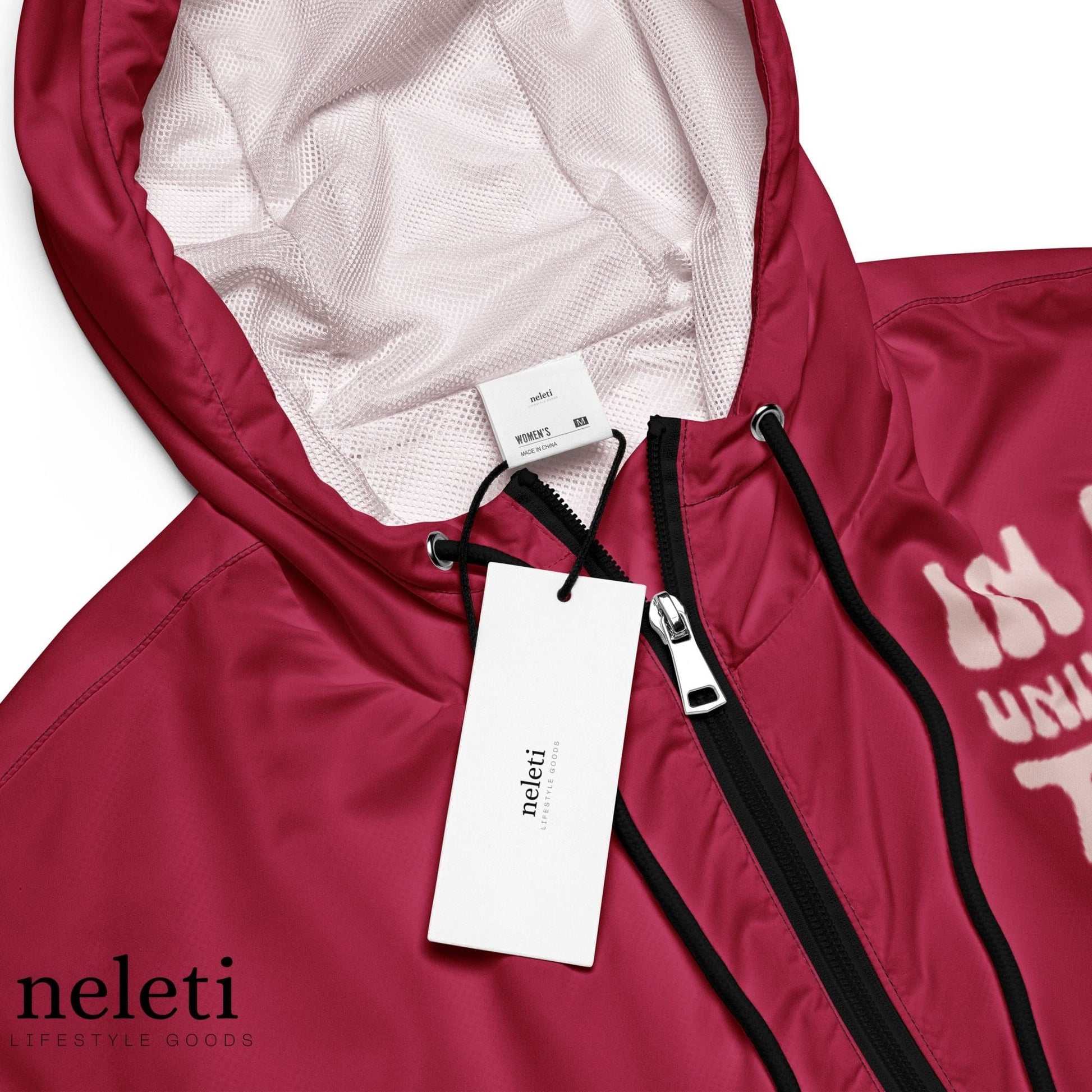 neleti.com-custom-burgundy-women-windbreaker