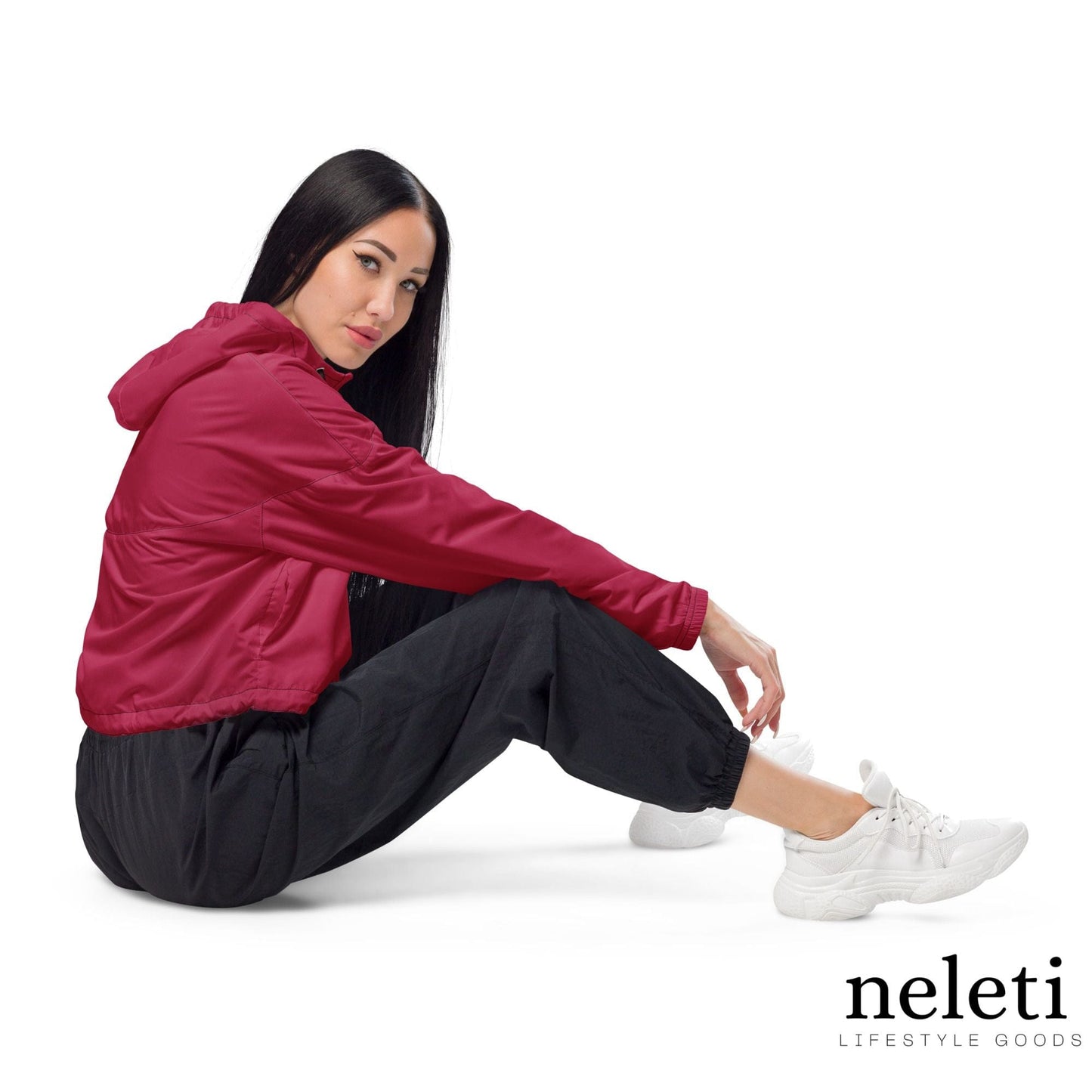 neleti.com-custom-burgundy-women-windbreaker