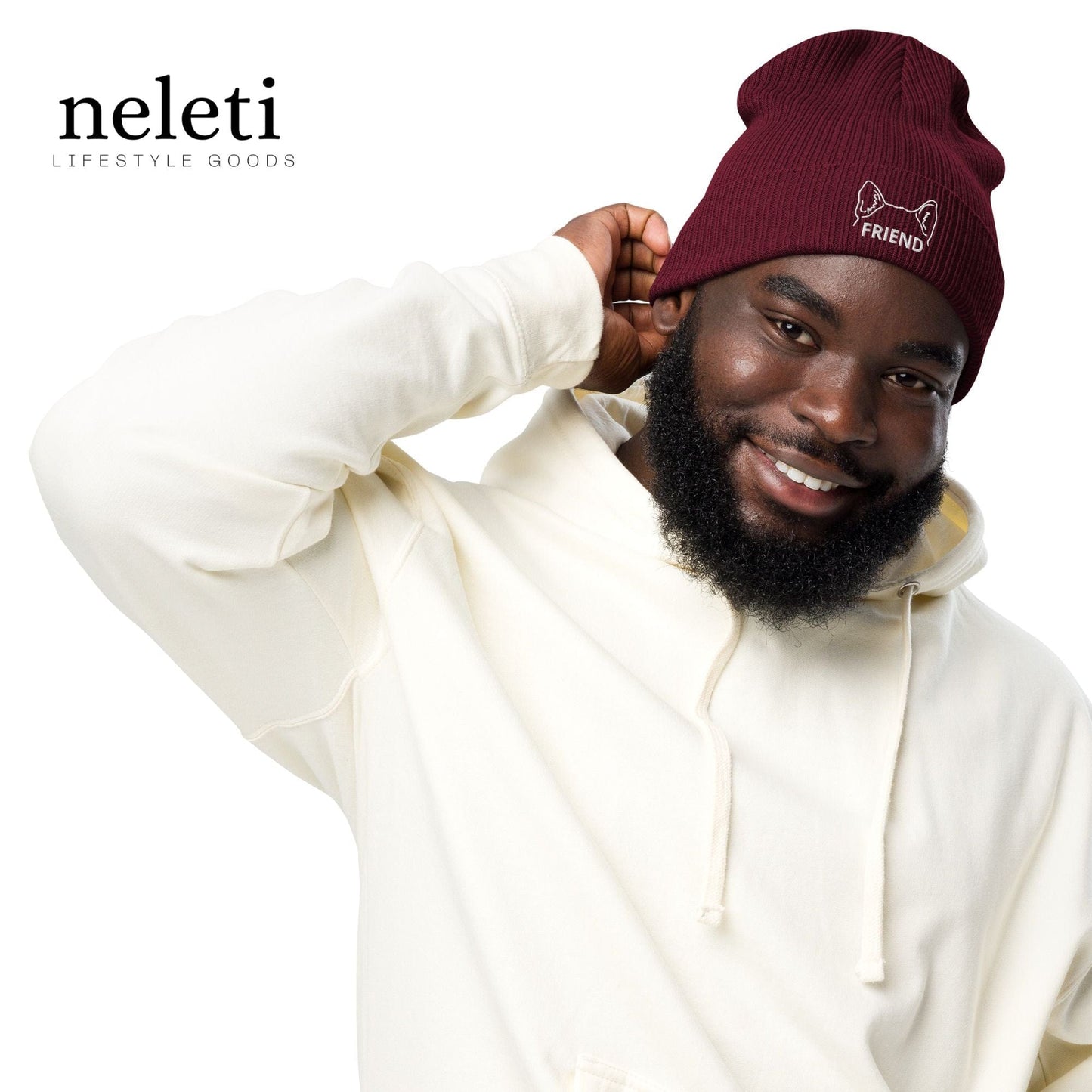 neleti.com-custom-embroidered-burgundy-beanie-for-dog-lovers