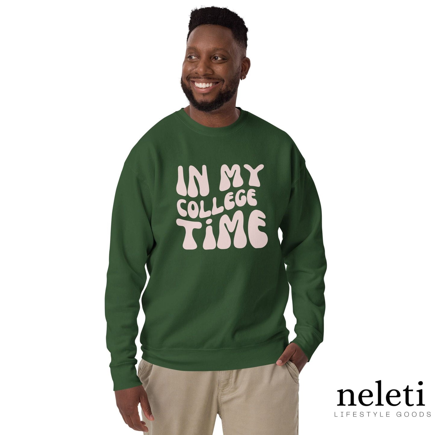 Custom Sweatshirt for Students - Personalize Your Style at Neleti.com