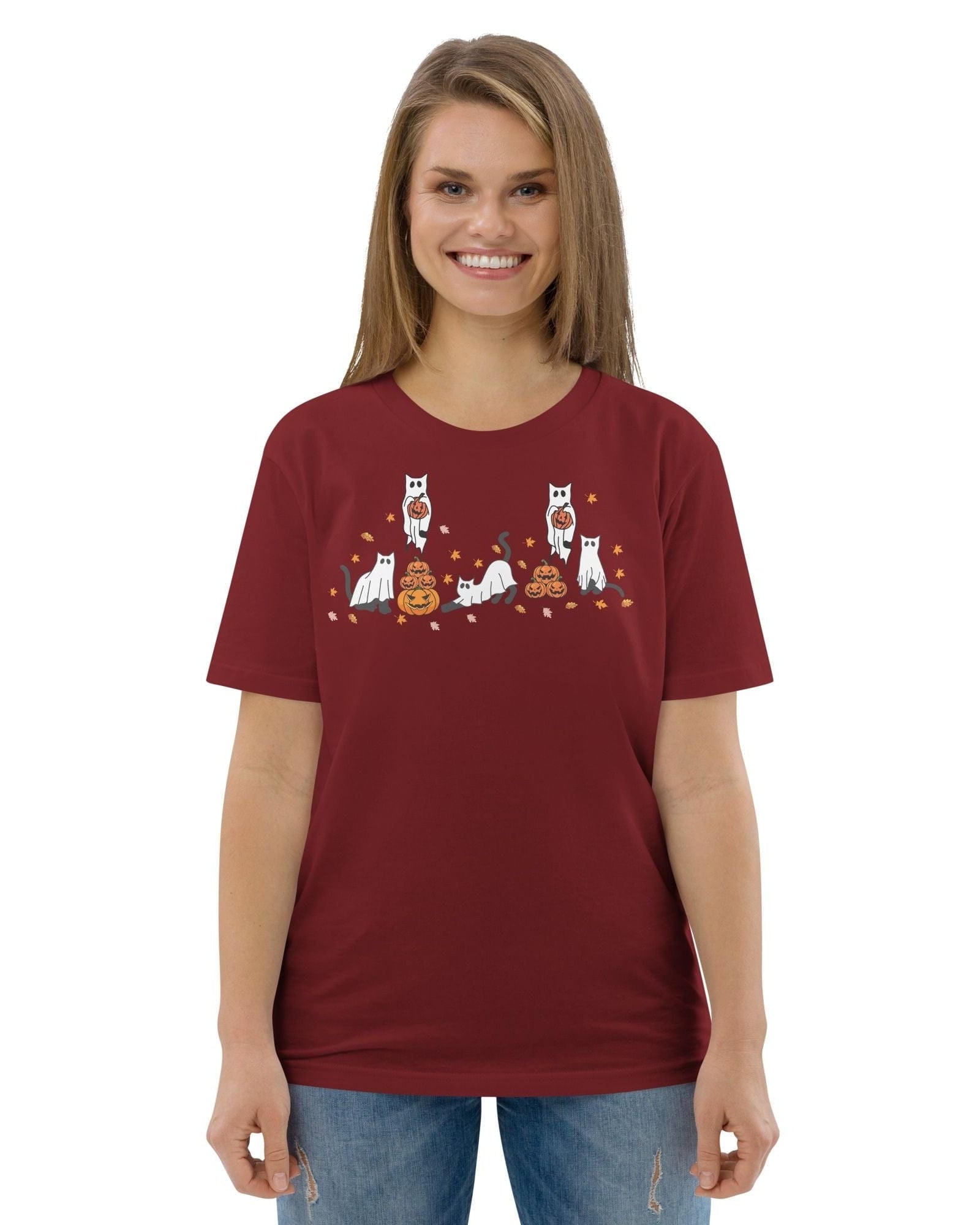 neleti.com-halloween-burgundy-shirt-for-cat-lover