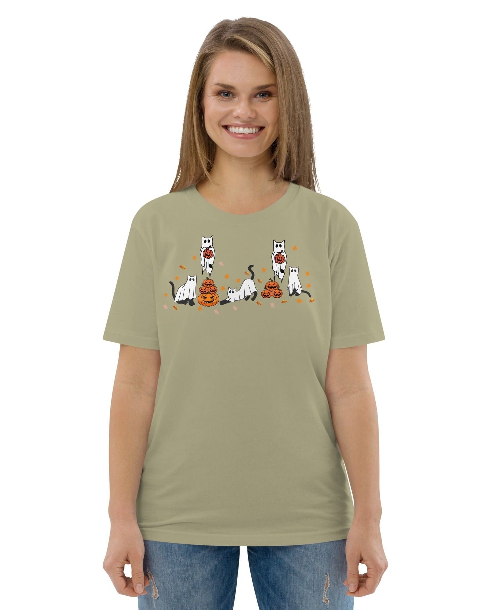 neleti.com-halloween-olive-shirt-for-cat-lover