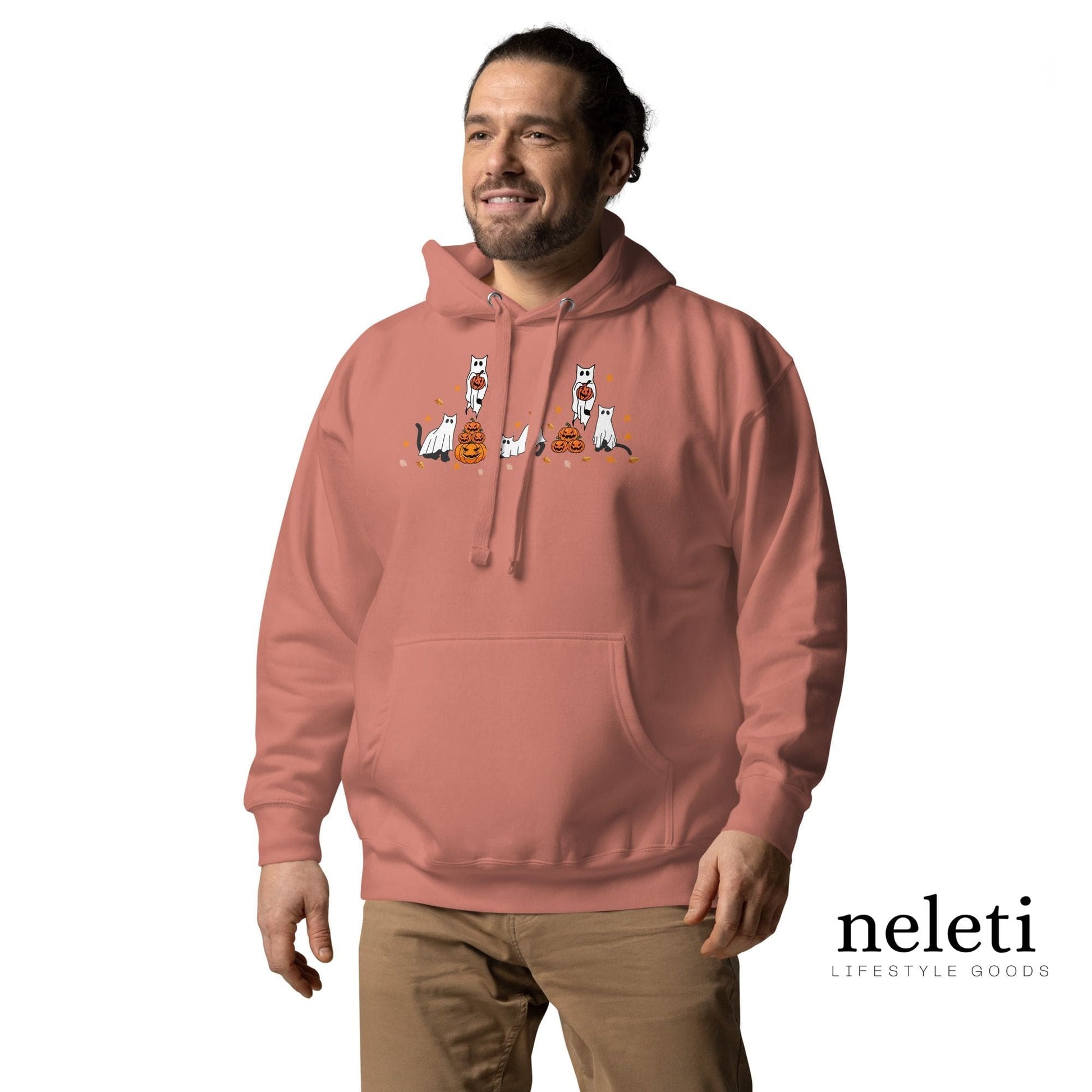 neleti.com-haloween-dusty-rose-hoodie-for-cat-lovers