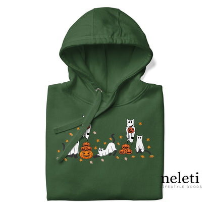 neleti.com-haloween-forest-green-hoodie-for-cat-lovers