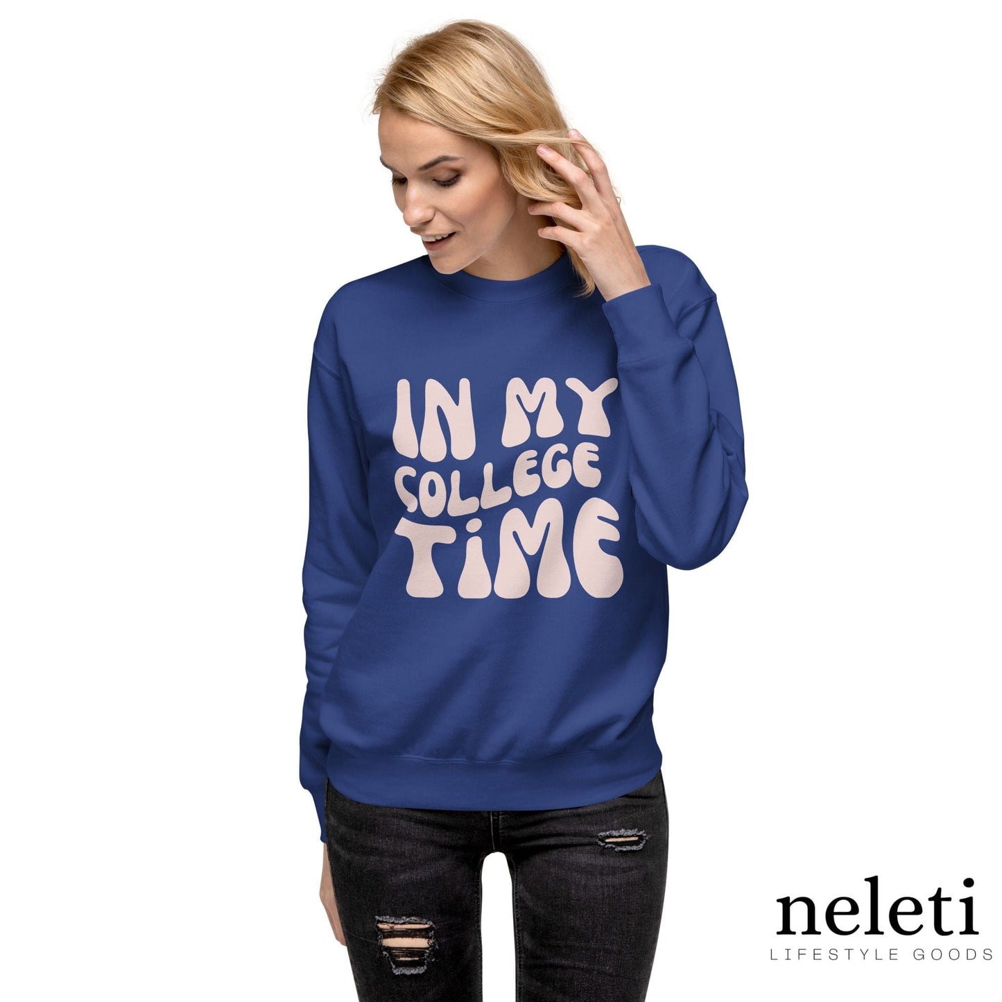 Custom Sweatshirt for Students - Personalize Your Style at Neleti.com