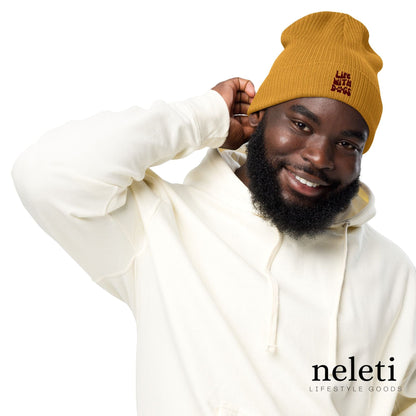 neleti.com-yellow-beanie-for-dog-lovers