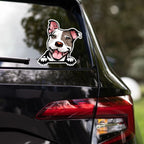 Pit Bull - Waterproof Decal for Car, Laptop, Water Bottle, Notebook, Phone Case | Dog Mom Gift - neleti