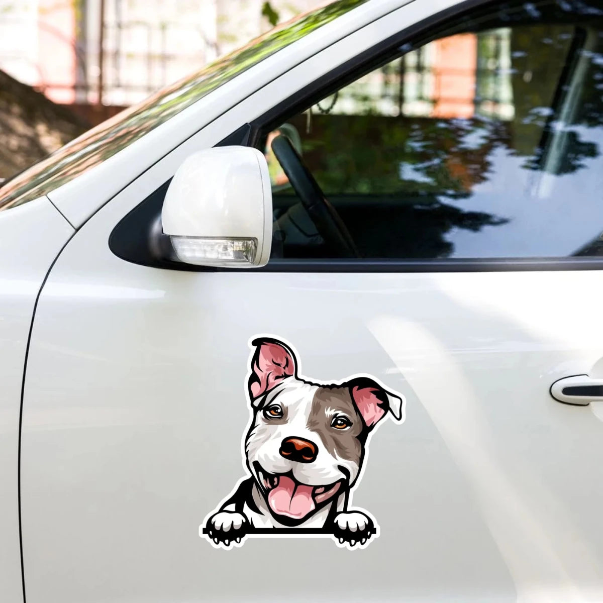 Pit Bull - Waterproof Decal for Car, Laptop, Water Bottle, Notebook, Phone Case | Dog Mom Gift - neleti