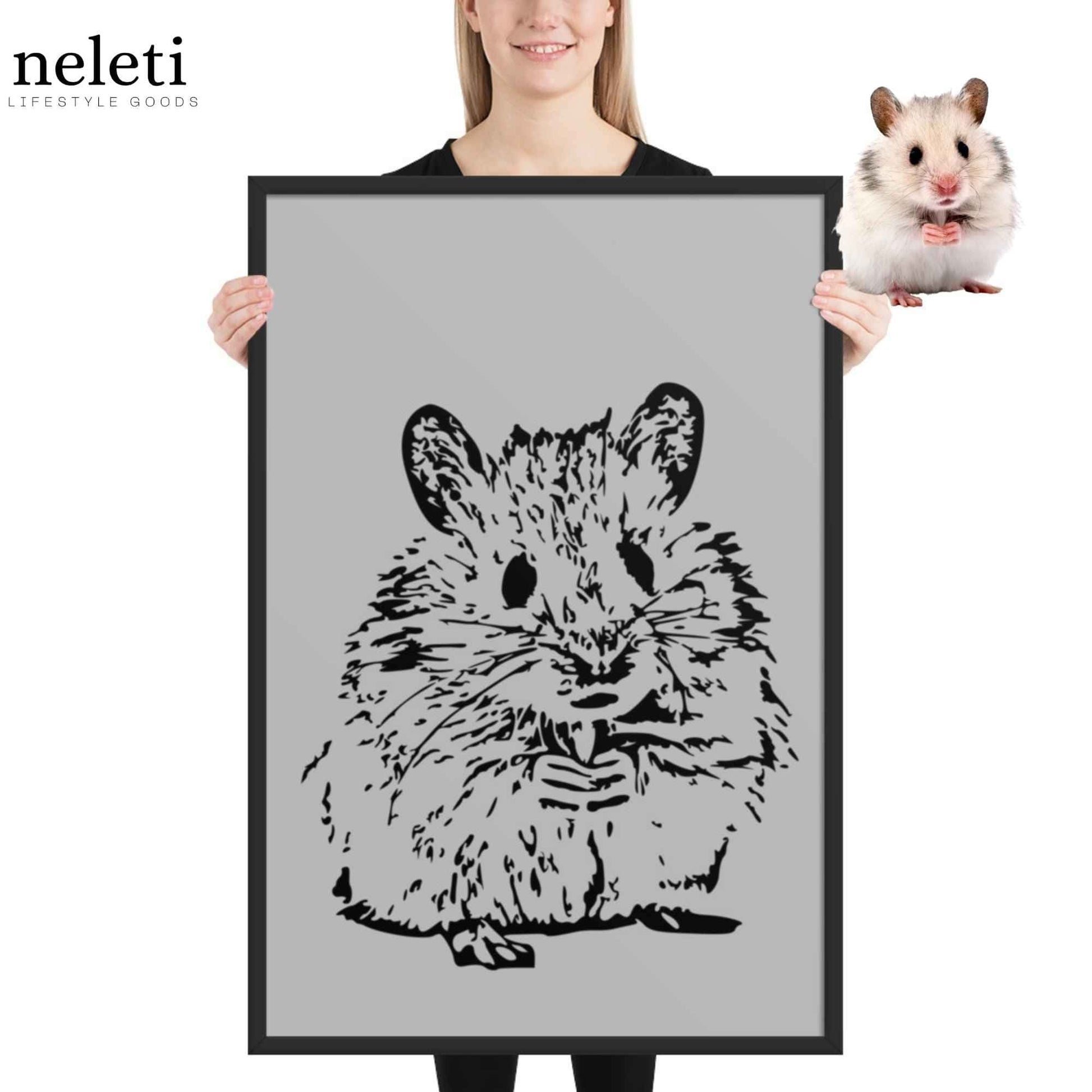 poster-print-with-custom-pet-photo-neleti.com