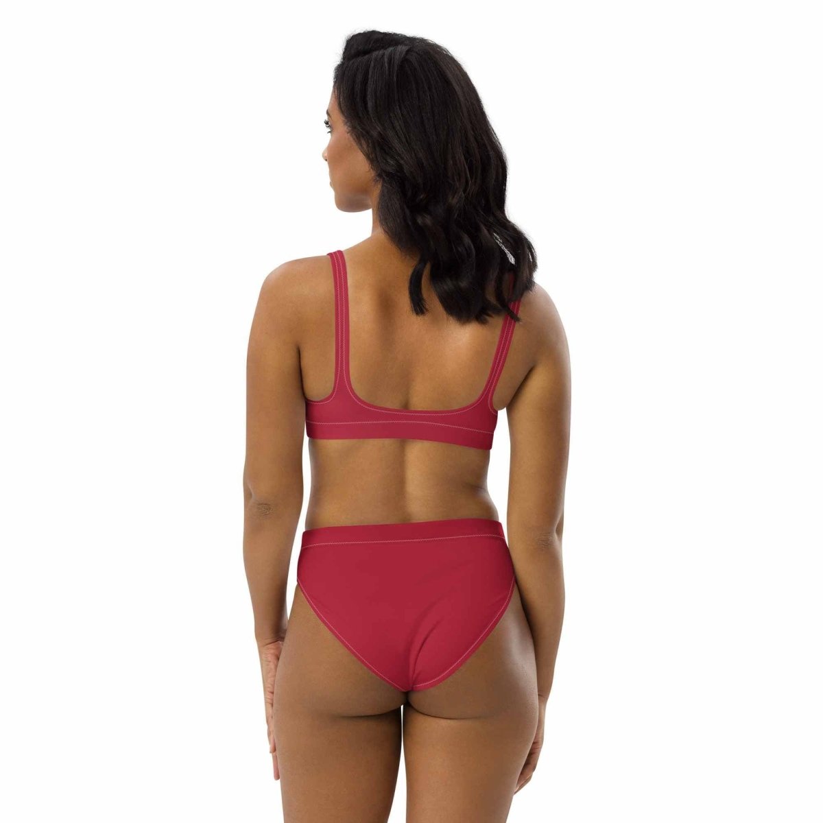 Red Two - Piece Swimsuit for Women at Neleti - neleti