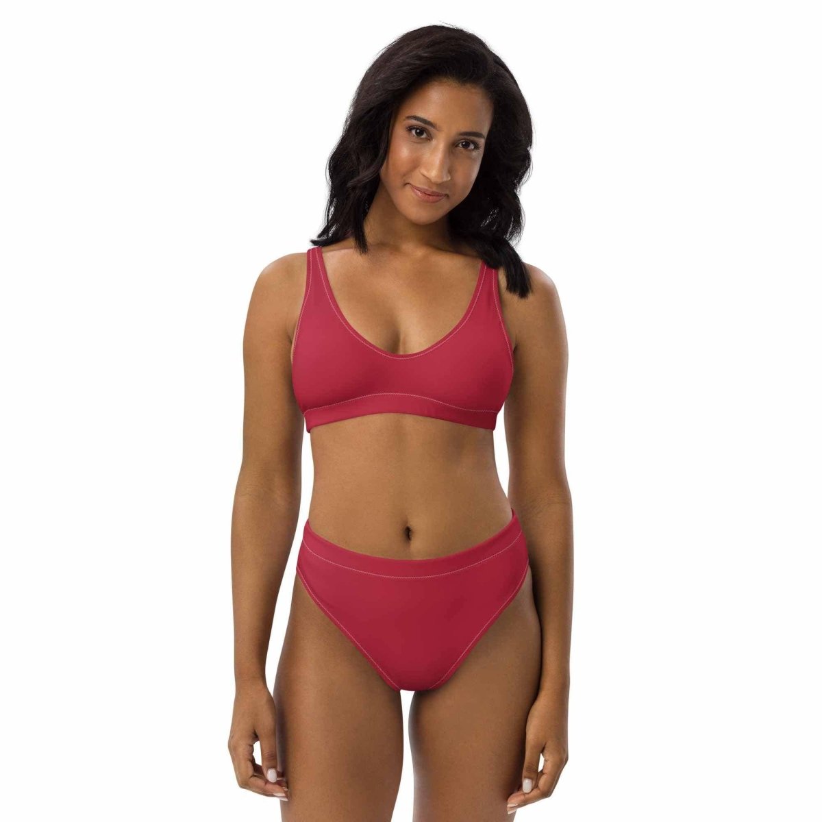 Red Two - Piece Swimsuit for Women at Neleti - neleti