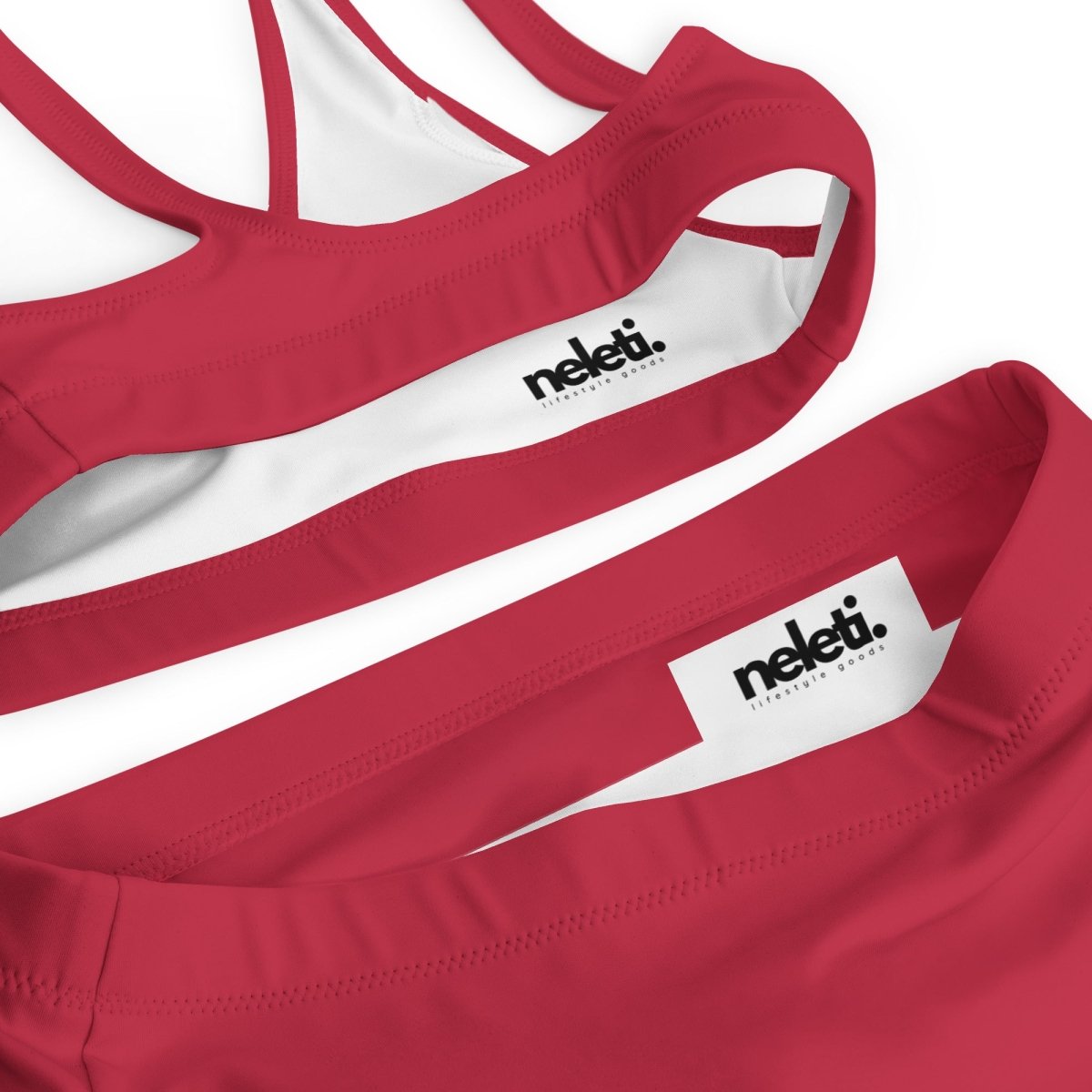Red Two - Piece Swimsuit for Women at Neleti - neleti