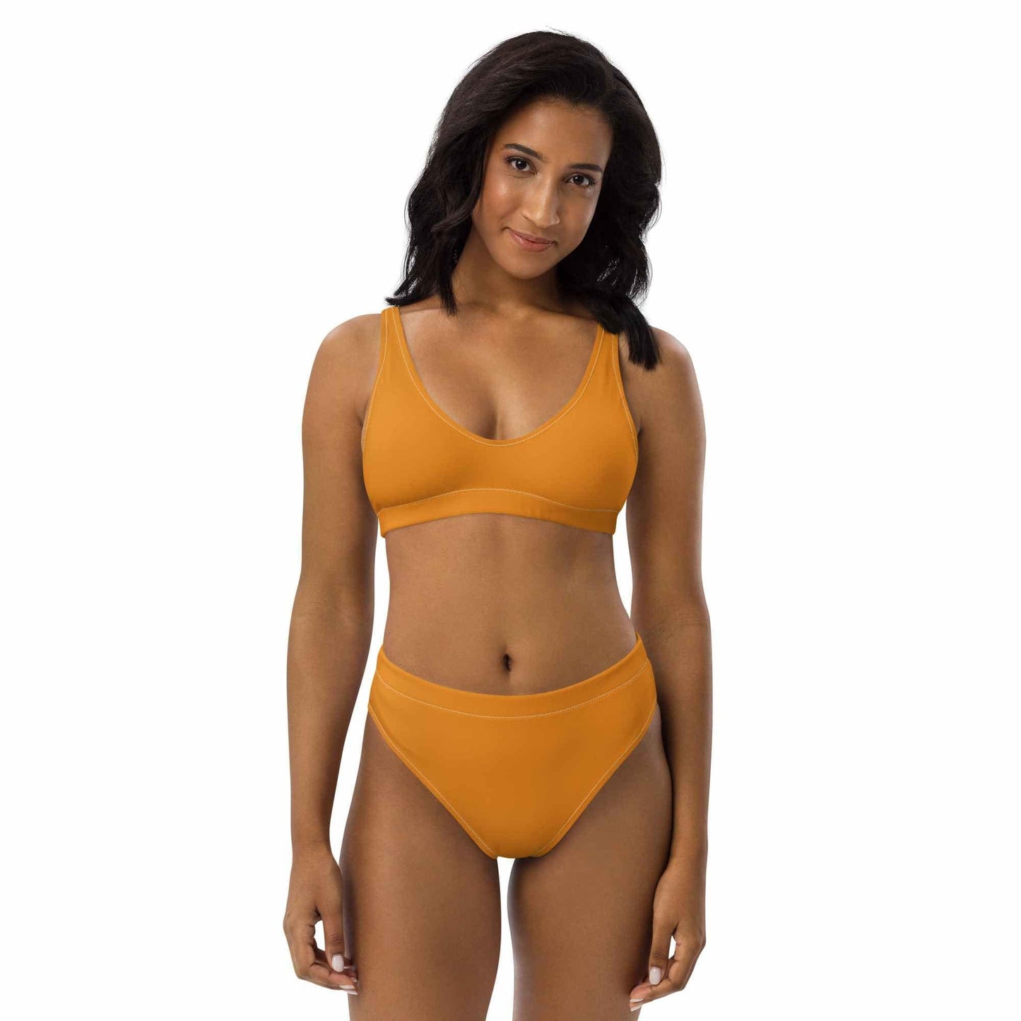 yellow-two-piece-swimsuit-for-women-neleti.com