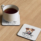 Custom Coasters with Dog Breed Print at Neleti.com - neleti