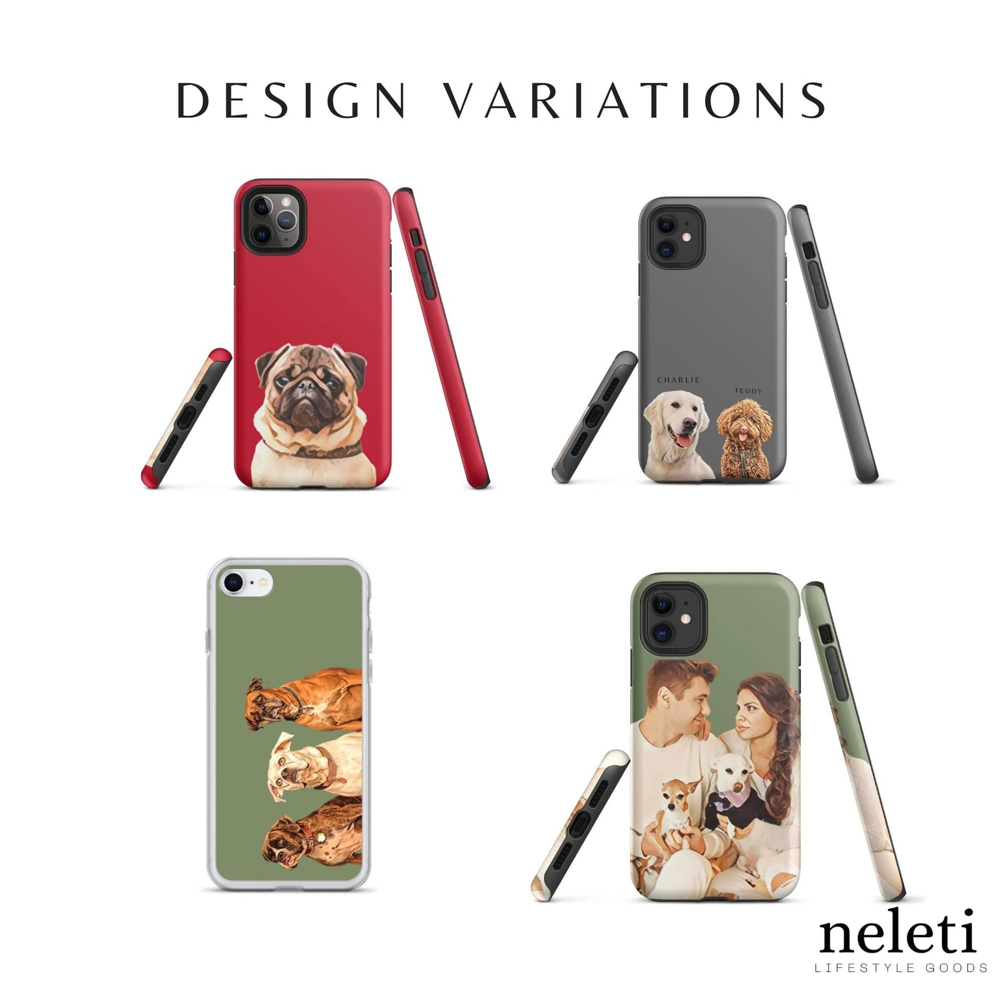 neleti phone case Dog Phone Case, Cat Phone Case, Custom Phone Case