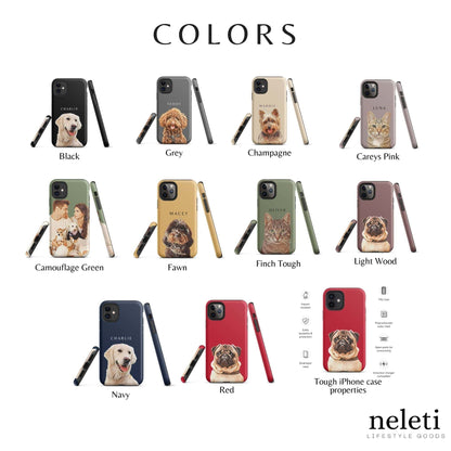 neleti phone case Dog Phone Case, Cat Phone Case, Custom Phone Case